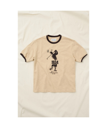 [British Sporting Club] Artwork patch T-shirts_AHTAM24551BEX