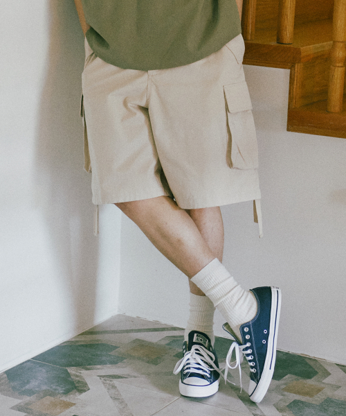 BERMUDA CARGO PANTS [3 COLOR]