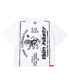 VSW Industry Logo Crop WS T-Shirts White