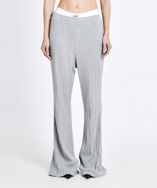 51퍼센트 포 우먼 Irregular bootcut pants - Grey(woman)