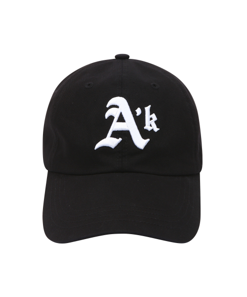 슬로우애시드() 앙드레김 X 슬로우애시드 AK 볼캡 [블랙] 상품 이미지