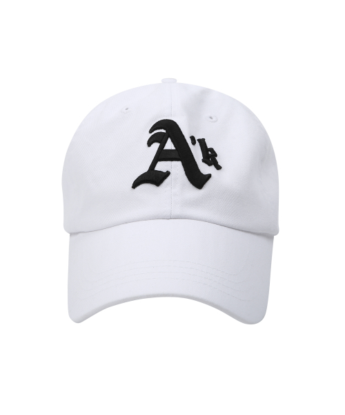 슬로우애시드() 앙드레김 X 슬로우애시드 AK 볼캡 [화이트] 상품 이미지