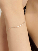 유니제이(UNI.J) [Ib316]Silky Story Silver Bracelet