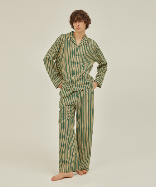 CLASSIC PAJAMA SET_day stripe (cotton)