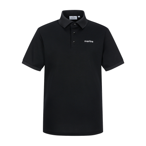 Silket Polo Shirts_Black (Men)