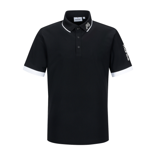 Basic Fit Polo Shirts_Black (Men)