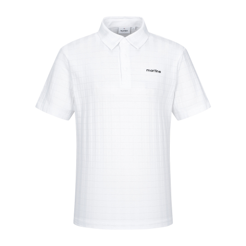 Slim Fit Polo Shirts_White (Men)