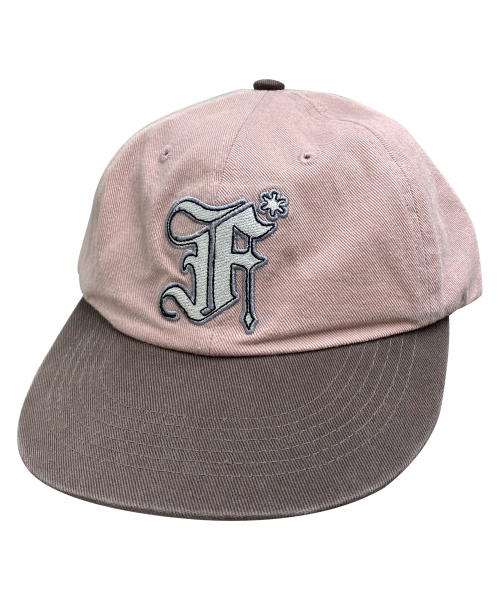 F-Logo Washed Cap Pink