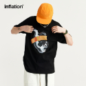 인플레이션(INFLATION) Care My Baby Dog T-shirt