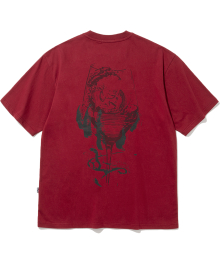 Wine Glass T-Shirts - Red
