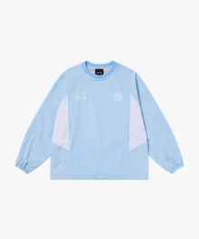 DFC 24 WOVEN TRAINING PULLOVER-SKY BLUE
