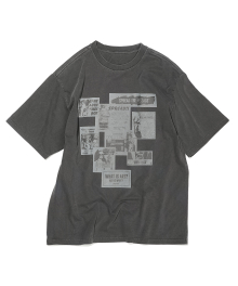 ADS PIGMENT TEE - CHARCOAL