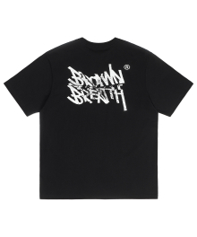 BROKEN TAG TEE - BLACK