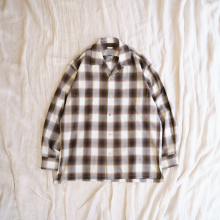 Ombre Open Shirts_Brown