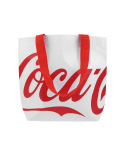코카-콜라(Coca-Cola) Coca-Cola Big Logo Reusable Shopping Bag 레드