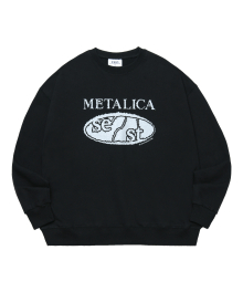 METALICA 맨투맨 티셔츠 - Black
