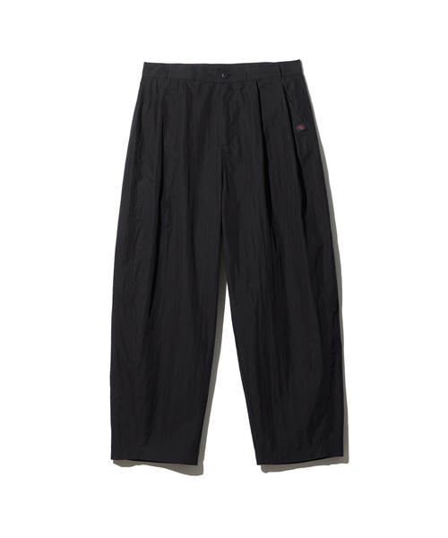 Широкие брюки с двойными защипами (Black)