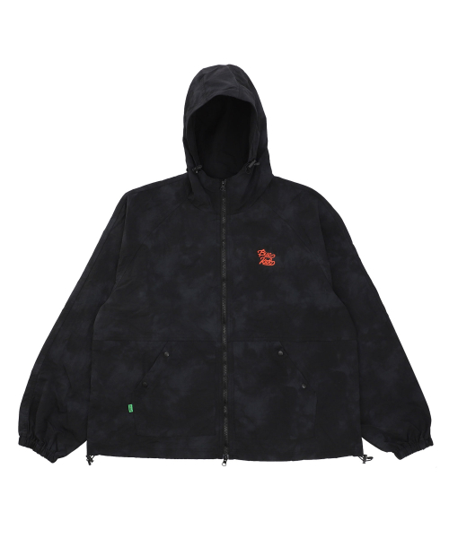 DYED WASHING WIND BREAKER [BLACK]