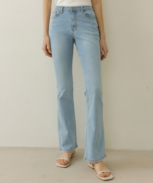 DRAW SLIM DENIM PANTS LIGHT DENIM