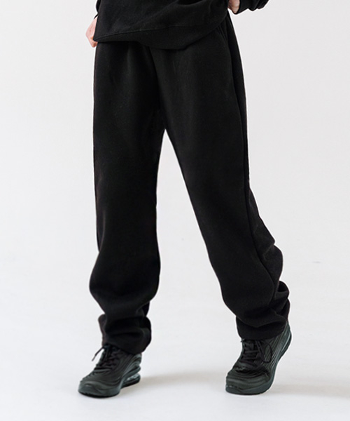 Прямые спортивные штаны BASIC LINE [Black]