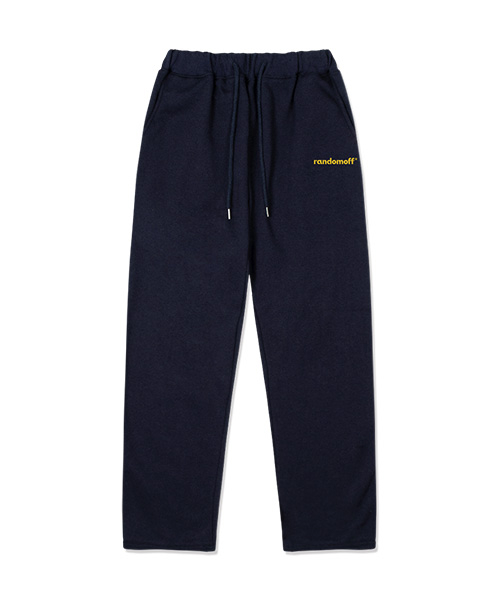 Прямые спортивные штаны BASIC LOGO MINI [Navy]