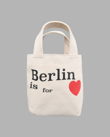 BERLIN HEART ECOBAG (BEIGE)