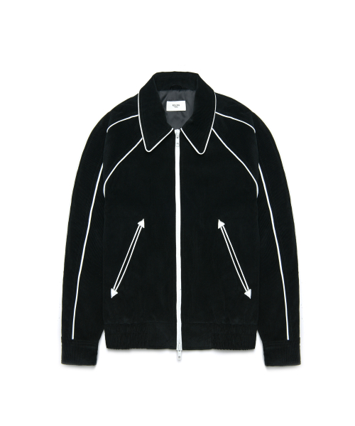 롤링스튜디오(ROLLINGSTUDIOS) PIPED BLOUSON JACKET CORDUROY