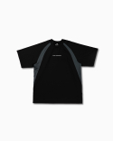 콜드웜(COLDWARM) cooling mesh T shirt -black-