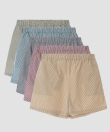 Travel Plaid Pajama Shorts (5 options)