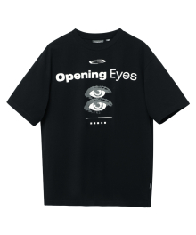 Opening Eyes T Shirt - Black