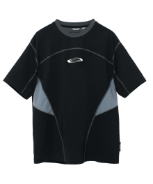 Symbol Stitch T Shirt - Black