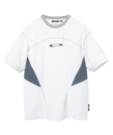 Symbol Stitch T Shirt - White