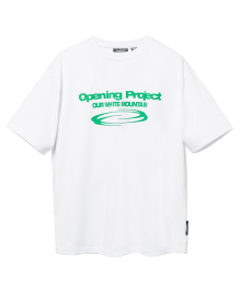 Identity T Shirt - White/Green