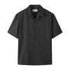 regular mesh fabric half shirt CWSAM24303GYD