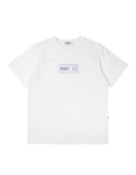 콤팩트 레코드 바(KOMPAKT RECORD BAR) KRB Multi Logo T-shirt - White