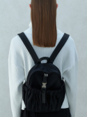 아코크(ACOC) Gathered Mini Backpack_Black