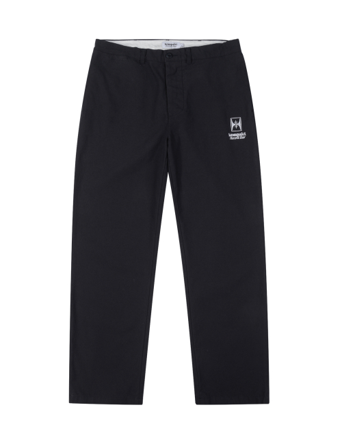 KRB Basic Logo Chino Pants - Navy