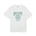 엠엘비(MLB) 빈티지 로고 그래픽 반팔 티셔츠 BOS (White)