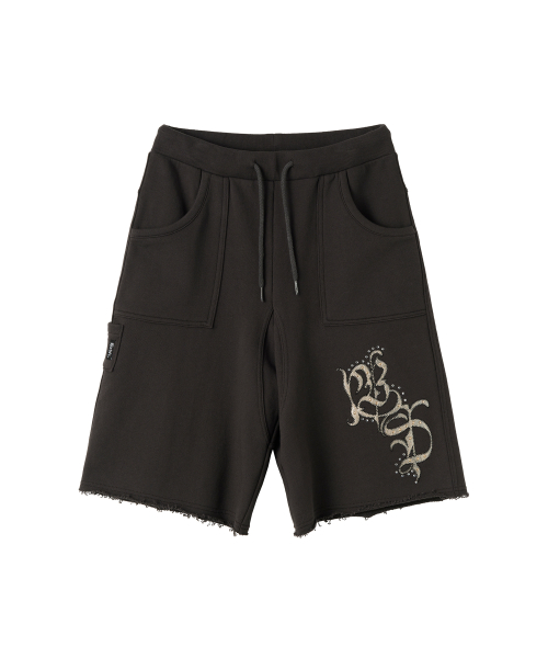 BADEE★韓国★人気★Glitter Applique Half Pants ハーフパンツ BADEE☆韓国☆人気☆Glitter Applique Half Pants ハーフパンツ
