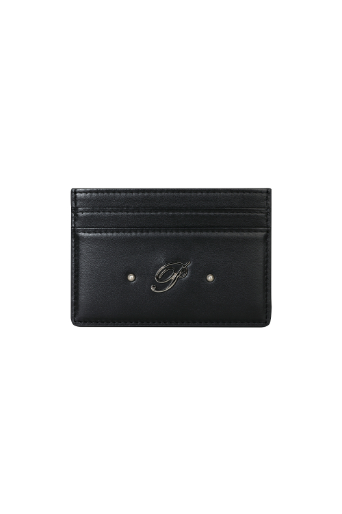 SIGNATURE CARD WALLET black