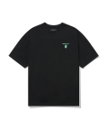 섬머 뉴테크 쿨 드라이 오버핏 반팔 티셔츠(블랙)