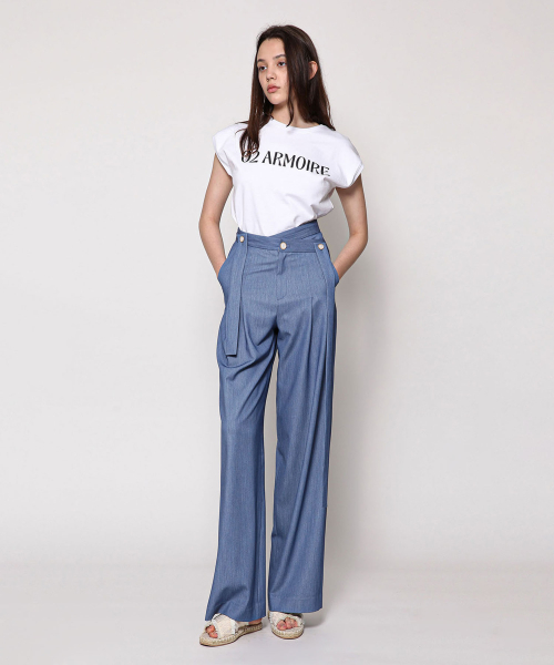 Evelyn Trousers _ Light синий