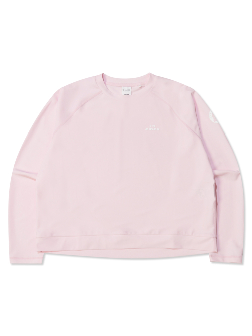 SUMMER VIBE β рашгард с длинным рукавом - Light Pink