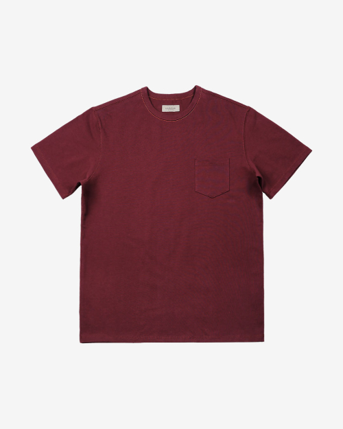 3N605 Utility Poket T-Shirts (Wine)