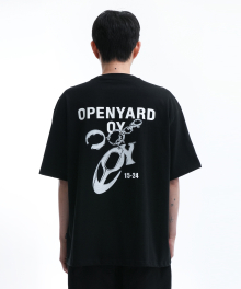 KEYRING LOGO T-BLACK