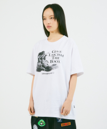 GIVE LMCISM TEE white