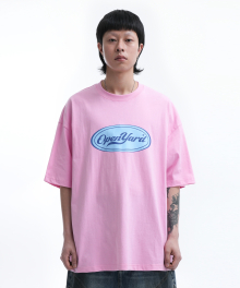 BLUE PATCH T-PINK