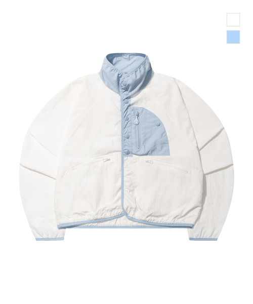 Женская сетчатая кроп-куртка Signature (White)