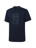 와이드앵글(WIDEANGLE) CO 에센셜 라운드 티셔츠 M_Navy