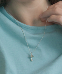 메리모티브(MERRYMOTIVE) [Silver] Mushroom pendant necklace